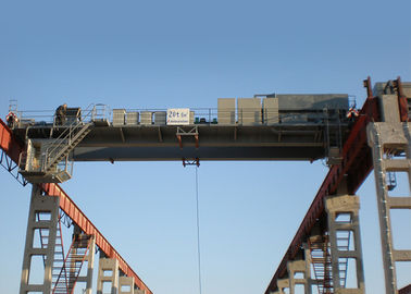 Γερανός γεφυρών εργαστηρίων υψηλής ταχύτητας, διπλός εξοπλισμός υπερυψωμένων γερανών ακτίνων 30 τόνου