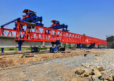 Γερανός A5 προώθησης δοκών γεφυρών σιδηροδρόμων - A7 για την προκατασκευασμένη εγκατάσταση ακτίνων