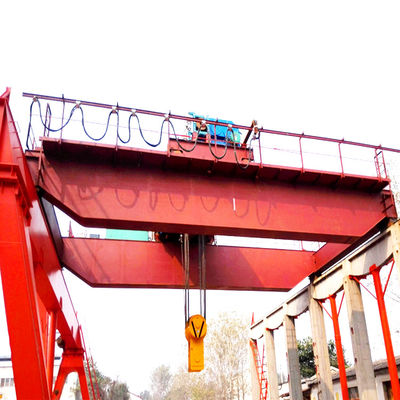 600t υπερυψωμένος διακινούμενος διπλός γερανός γεφυρών δοκών φορτίων