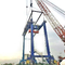 150 τόνων ελαστικό ελαστικό ναυτιλιακό γκάντρι γερανό για την ανύψωση εμπορευμάτων
