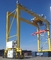 Ηλεκτρικός μηχανισμός ανύψωσης 55 τόνων RTG Gantry Crane με ελαστικό ελαστικό