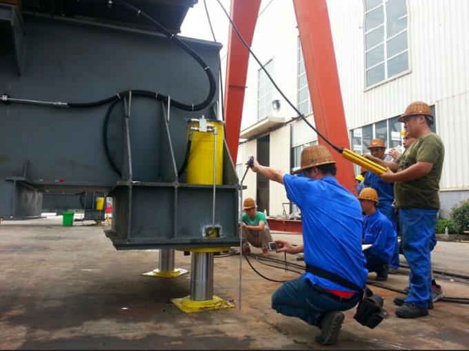 Βαριά ράγα γερανών προώθησης δοκών γεφυρών βιομηχανίας που τρέχει 5m/Min 2