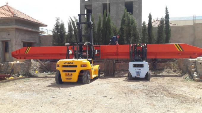 Ενιαίο εργαστήριο υπερυψωμένος γερανός 6m δοκών 5 τόνου που ανυψώνει 11