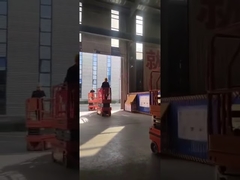 Self Propelled Hydraulic Scissor Lift Platform , Indoor / Outdoor Mobile Scissor Lift