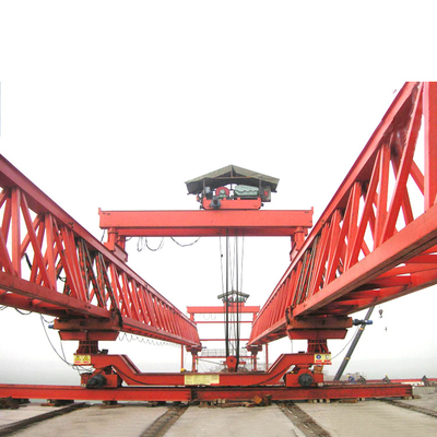 Τύπος ζευκτόντων υψηλής ικανότητας διπλός προωθητής δοκών γεφυρών ακτίνων 150 τόνου