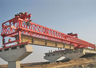 200t εξοπλισμός γερανών ανέγερσης γεφυρών προωθητών ακτίνων για να κινήσει τον έλεγχο καμπινών δοκών