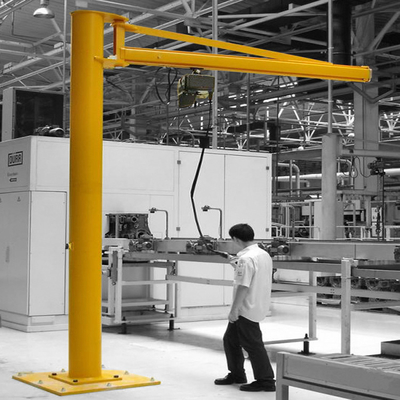 Γεμισμένο στο πάτωμα Jib Κρέιν 360 μοίρες Α4 με όλα τα τόνους για την κατασκευή